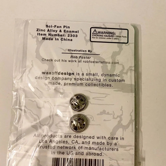 Sci Fan Block The Never Ending Story Artax Enamel Pin Double Backing - Picture 8 of 9